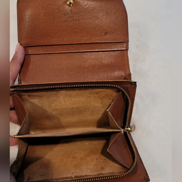 Authentic Vintage Louis Vuitton Monogram Porte Monnaie Tresor Wallets - Picture 7 of 12